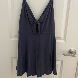 Navy Urban Outfitters Romper